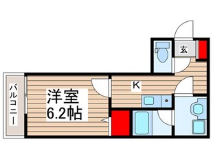 ラウレア春日部の物件間取画像